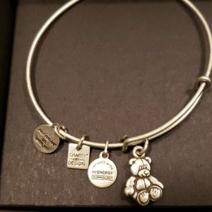 Alex and Ani Bear Charm Bracelet